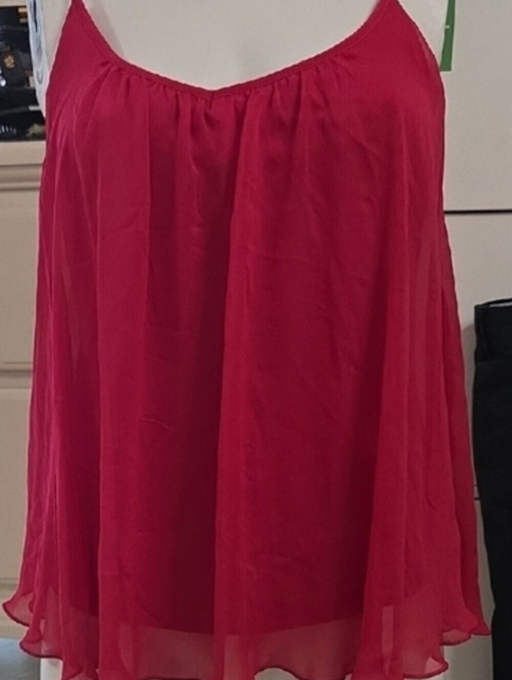 Express Vibrant Pink Camisole Top Small Sz[1467]